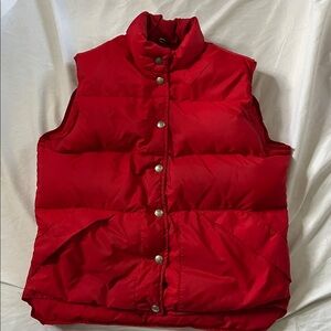 Vintage LL Bean Down Vest M